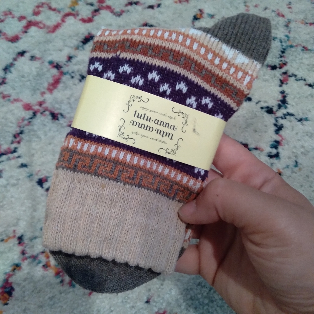 Nwt Tutu Anna cozy winter socks